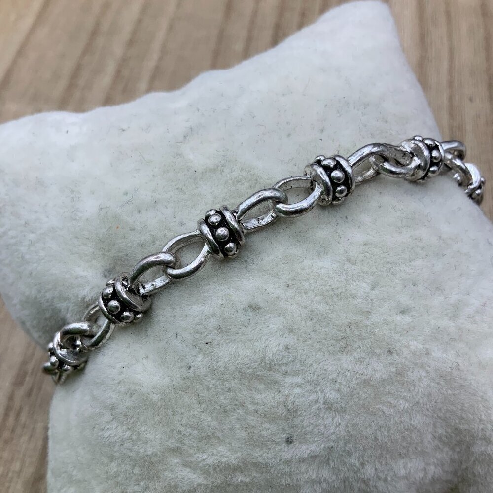 Premier Designs "Lauren" Antique Silver Tone Bracelet